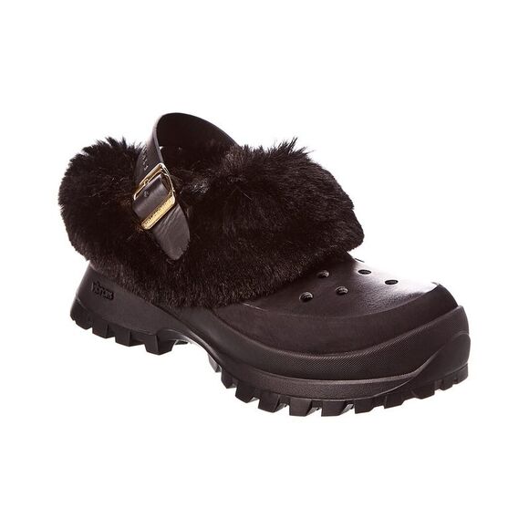 Stella Mccartney Fff Trace Clog Black
